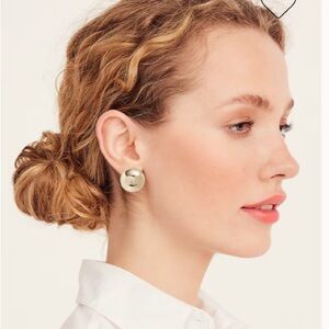 Gold-Tone Stud Earrings